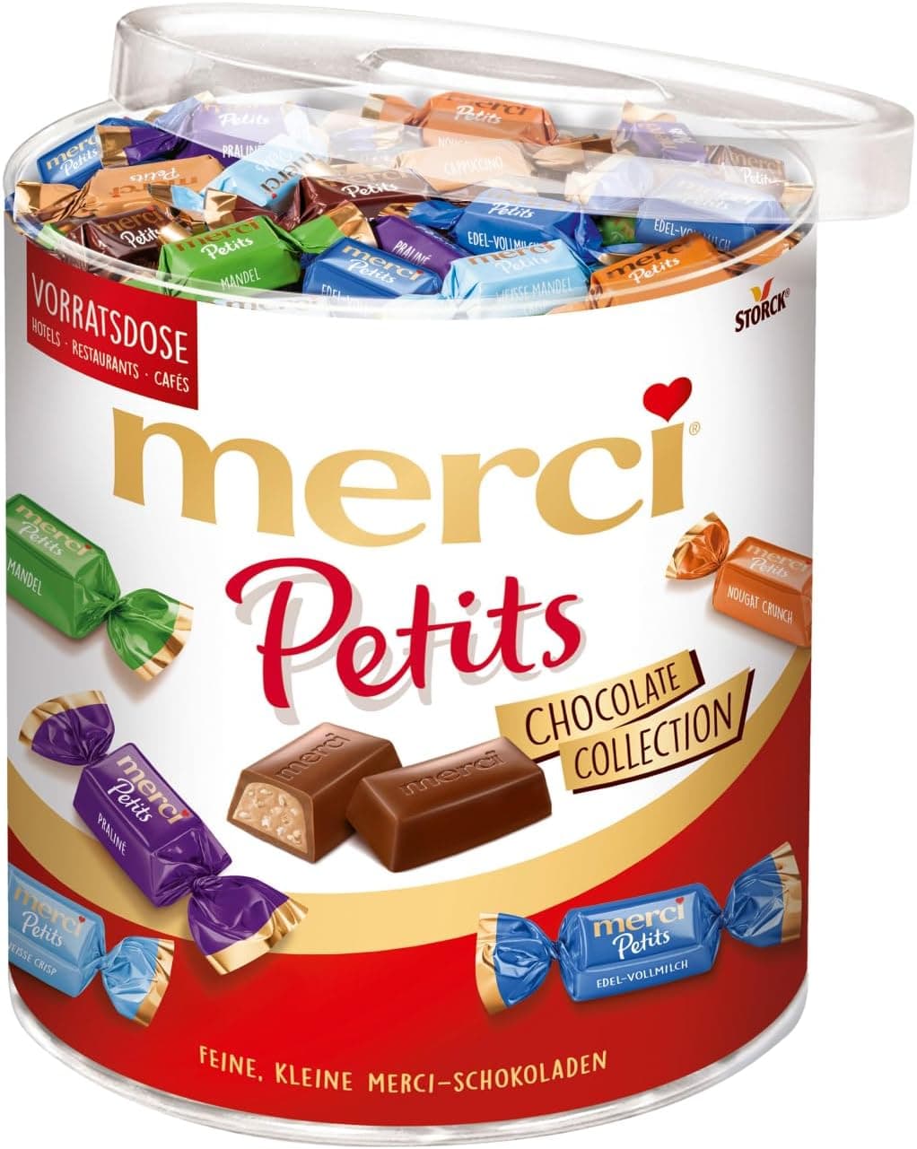 Merci, Variedade de chocolate - 1000 g.