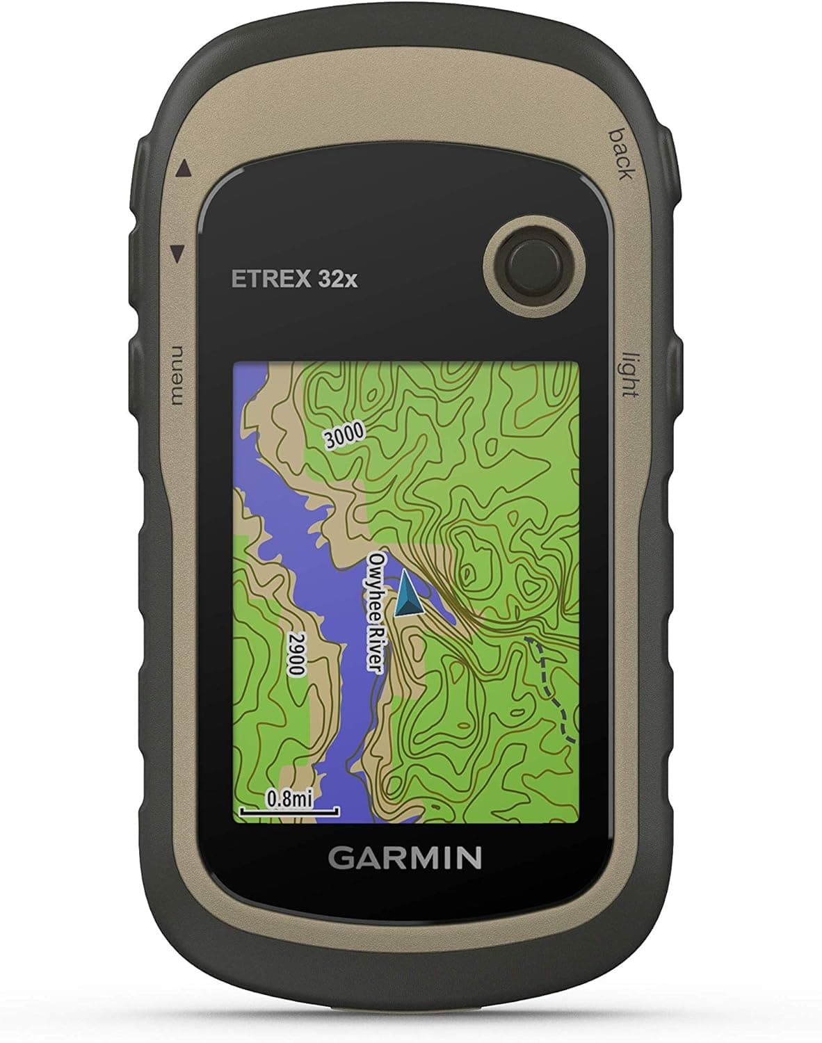 Garmin Etrex 32X GPS de mão com ecrã colorido, preto/cinzento, tamanho único