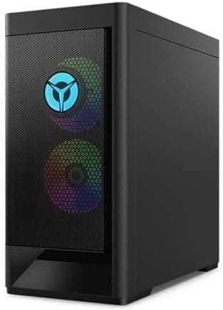 Lenovo Legion T5 Gen 7 – Computador de mesa Gaming (Intel Core i5-12400F, 1TB SSD, RAM 16GB, NVIDIA GeForce RTX 3070-8GB, sem sistema operativo) - preto