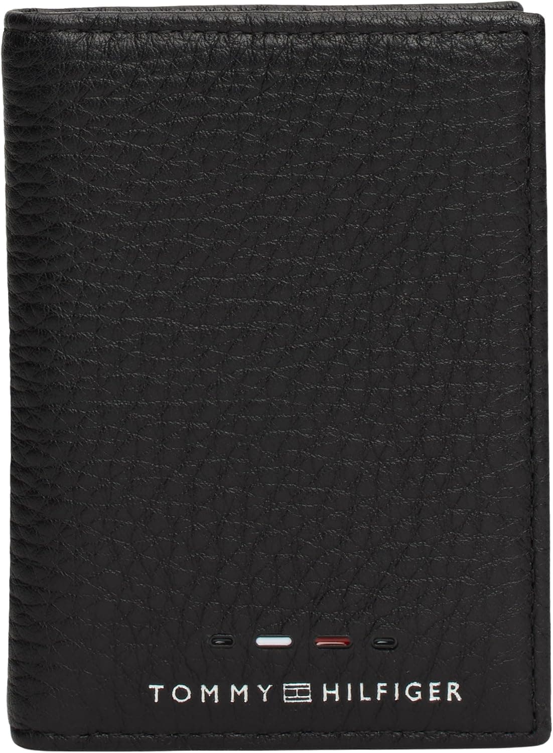 Tommy Hilfiger Carteira para homem premium Bifold de pele