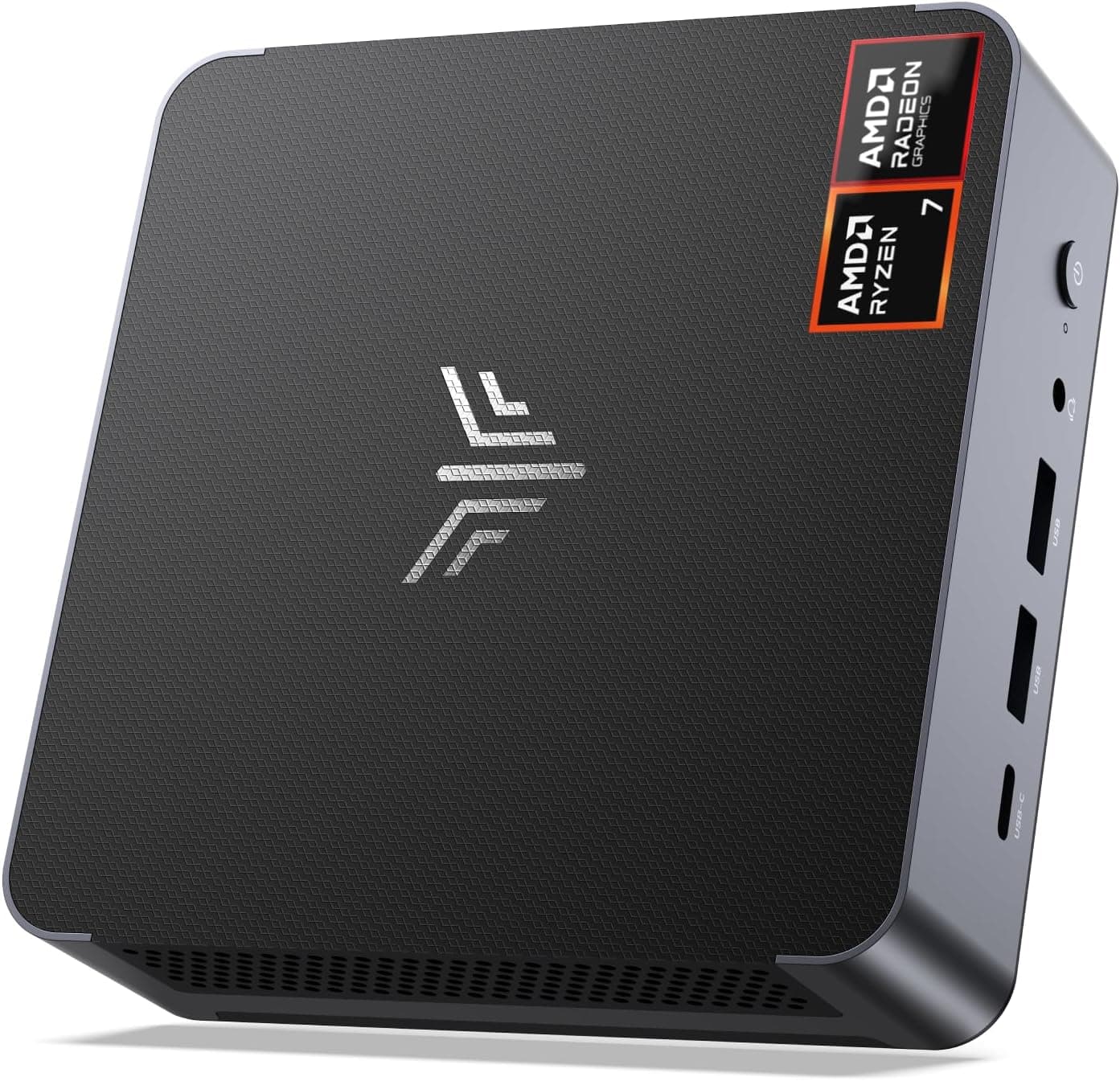 NiPoGi Ryzen 7 8745HS | Mini PC gaming com 32GB DDR5, 1TB SSD, Radeon 780M, suporte 8K e Windows 11 Pro