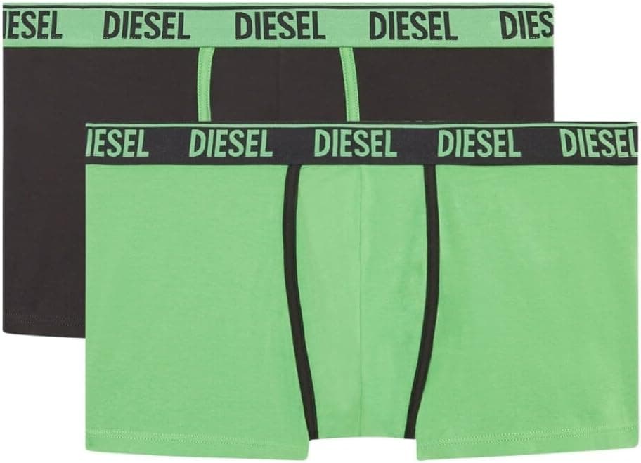 Diesel Boxer UMBX-damentwopack Boxers para homem, pack de 2