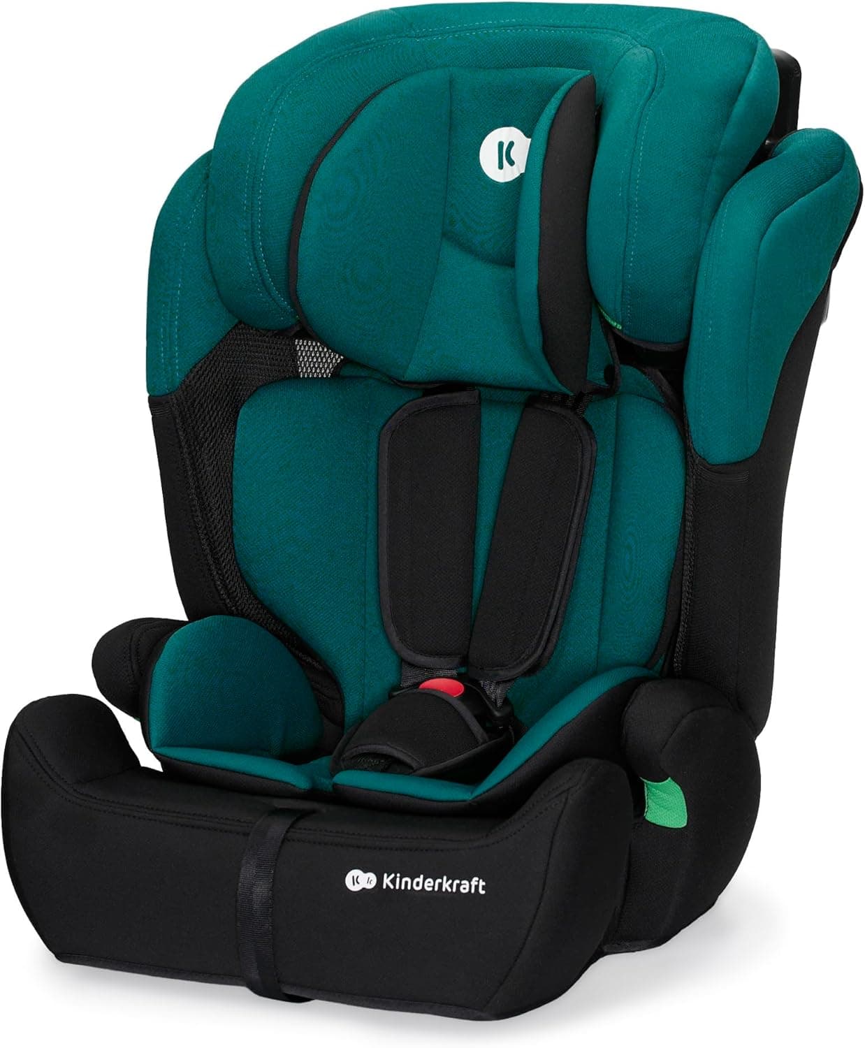 Kinderkraft COMFORT UP I-SIZE 76-150 cm, cadeira de carro para bebé, cadeira de carro para crianças, cadeira, cinto, regulação em 11 níveis, grupo 1/2/3, 15 meses - 12 anos, 9-36 kg, verde