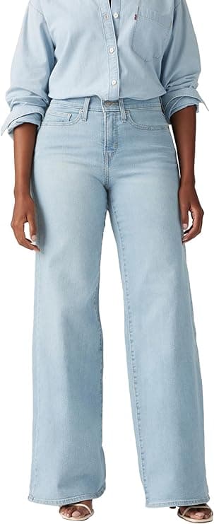 Levi's 318 Shaping Wide Leg Calças de ganga para mulher