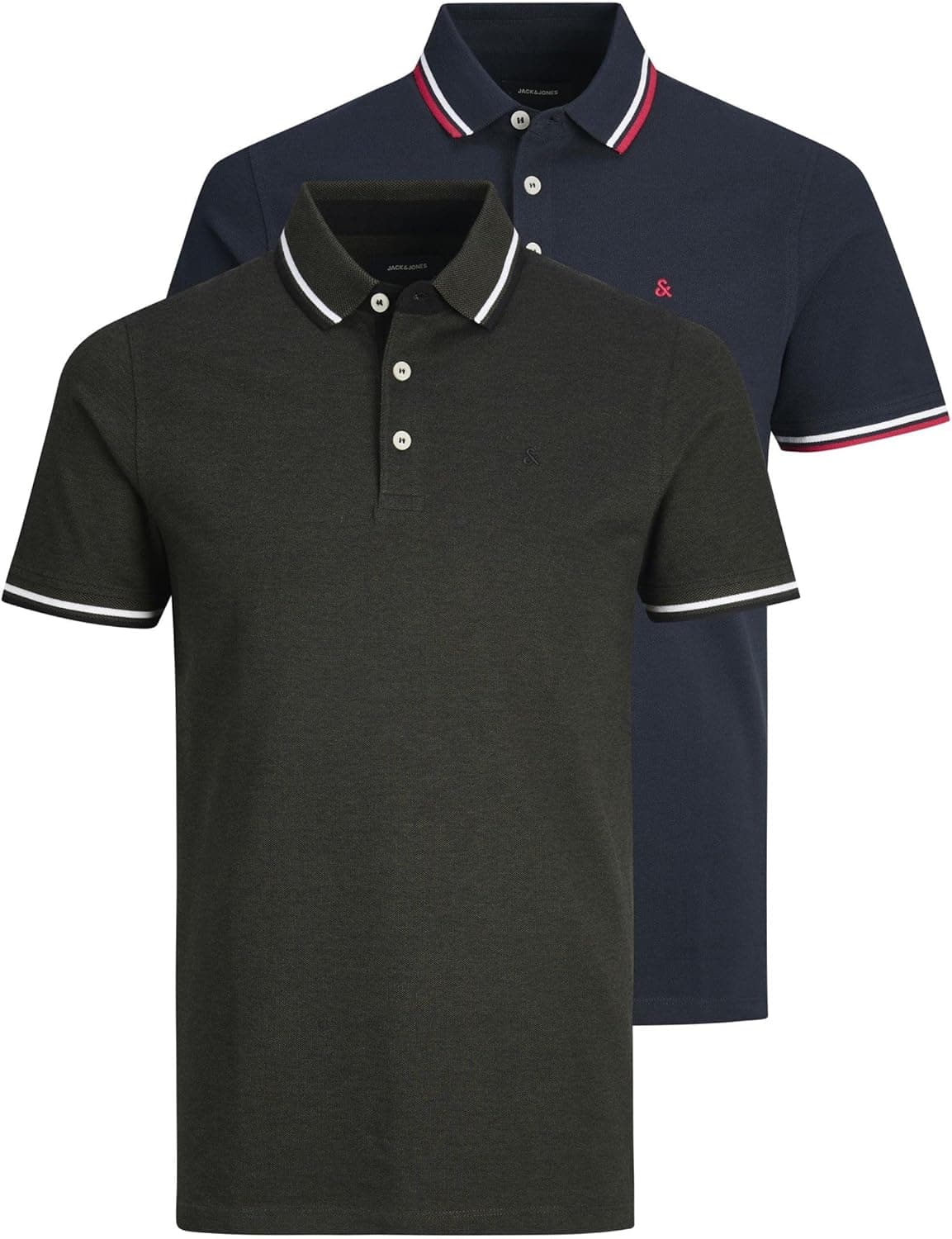 Jack & Jones Plus Polo | Pack 2 Polo clássico para homem
