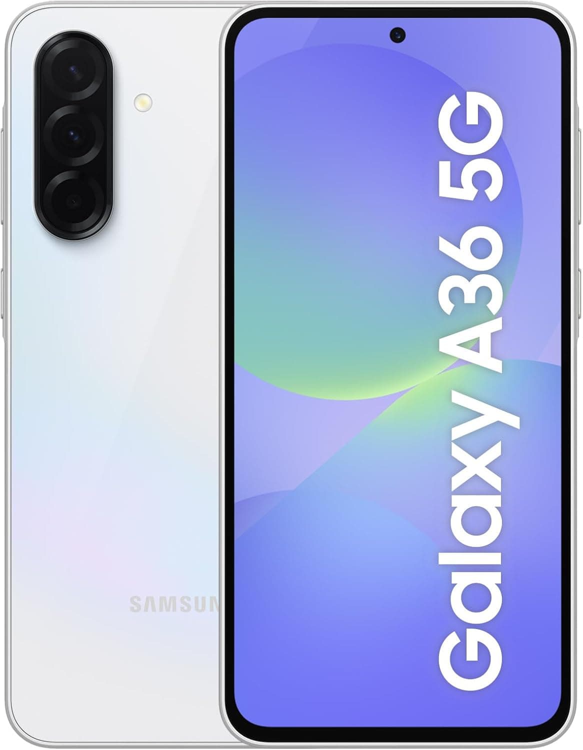 Samsung Galaxy A36 5G | Smartphone desbloqueado 128 GB 6 GB RAM e câmara 50 MP branco