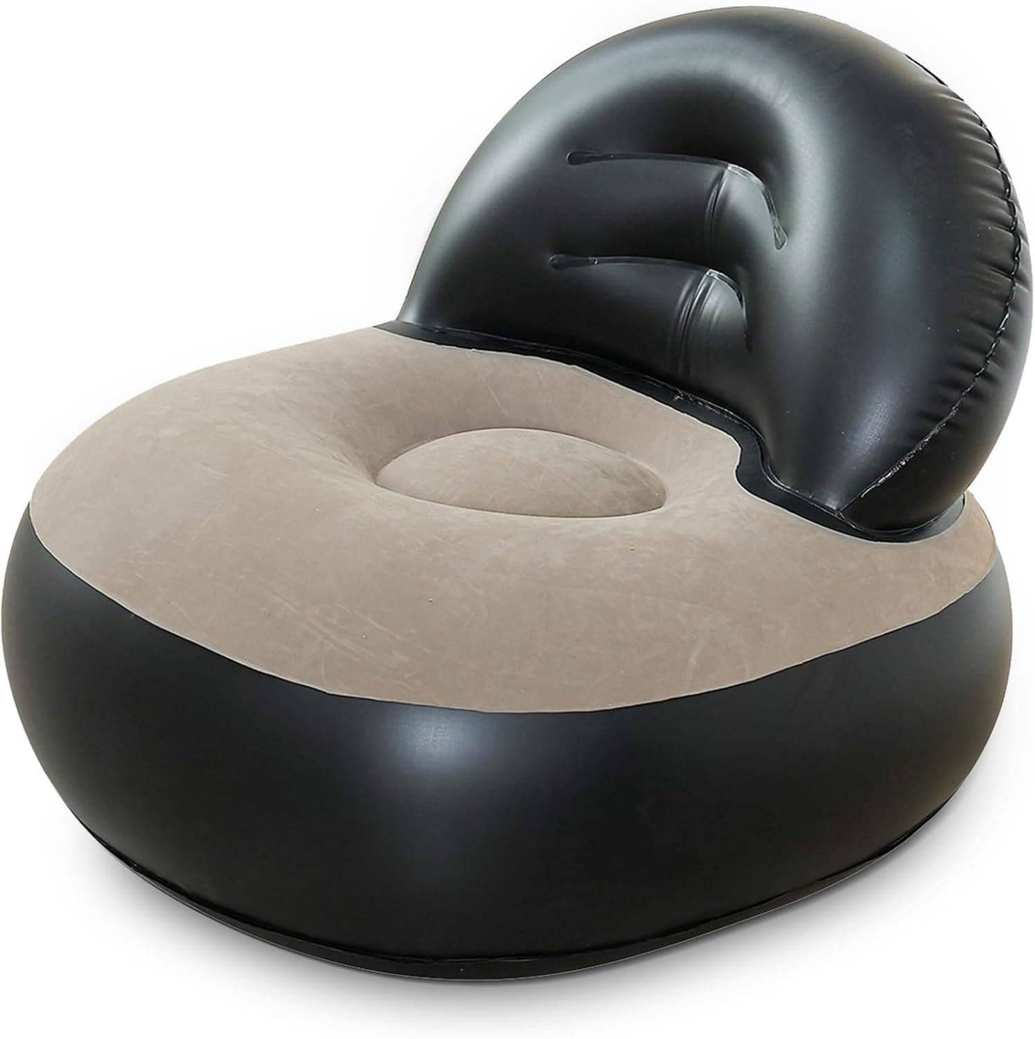 ALLILUYAA | Sofá insuflável com bomba de ar para exterior, festas e campismo 65 x 56 x 30 cm
