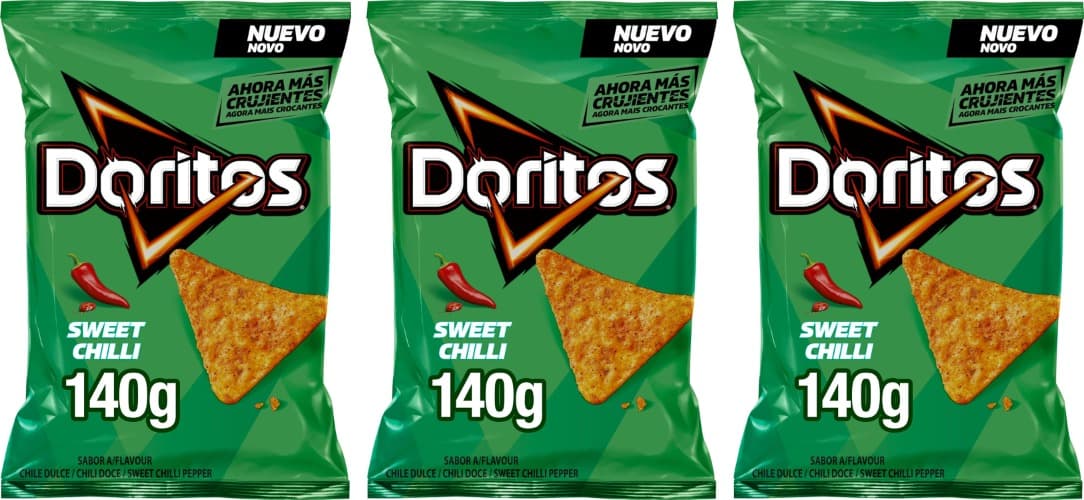 Doritos Chilli, 140 g x 3