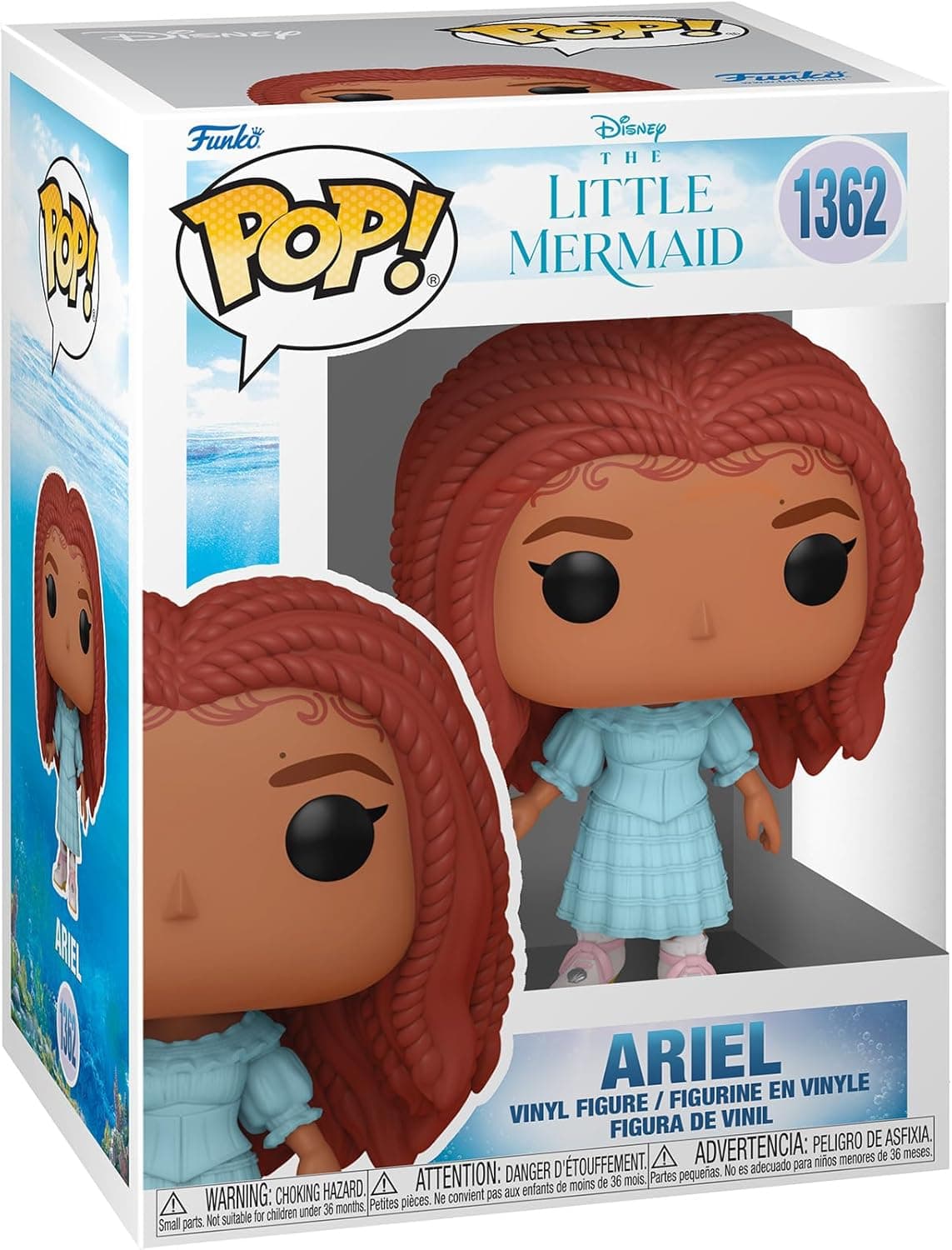 Funko Pop! Disney: The Little Mermaid - Ariel - Little Mermaid Live Action - Figura de vinil colecionável - ideia de presente - Mercadoria Oficial
