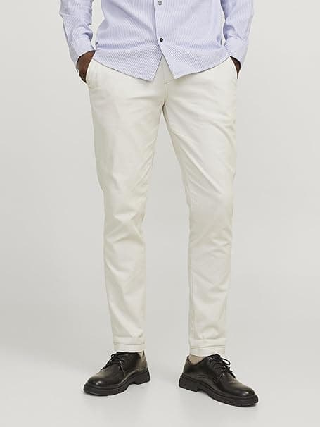 JACK & JONES Calças Slim Fit Chino para homem