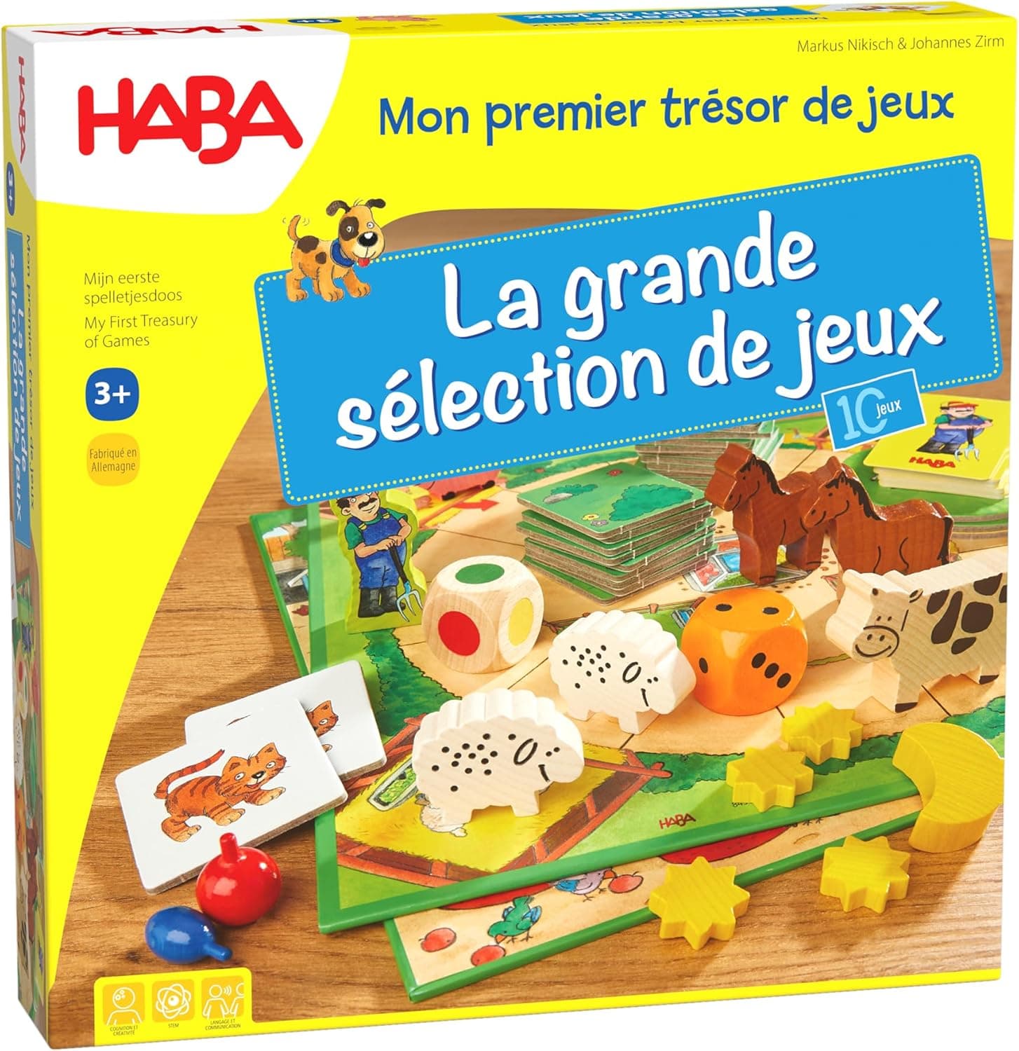 Haba Mon Premier Tresor de Jeux 004686 - Jogo infantil (idioma português não garantido)