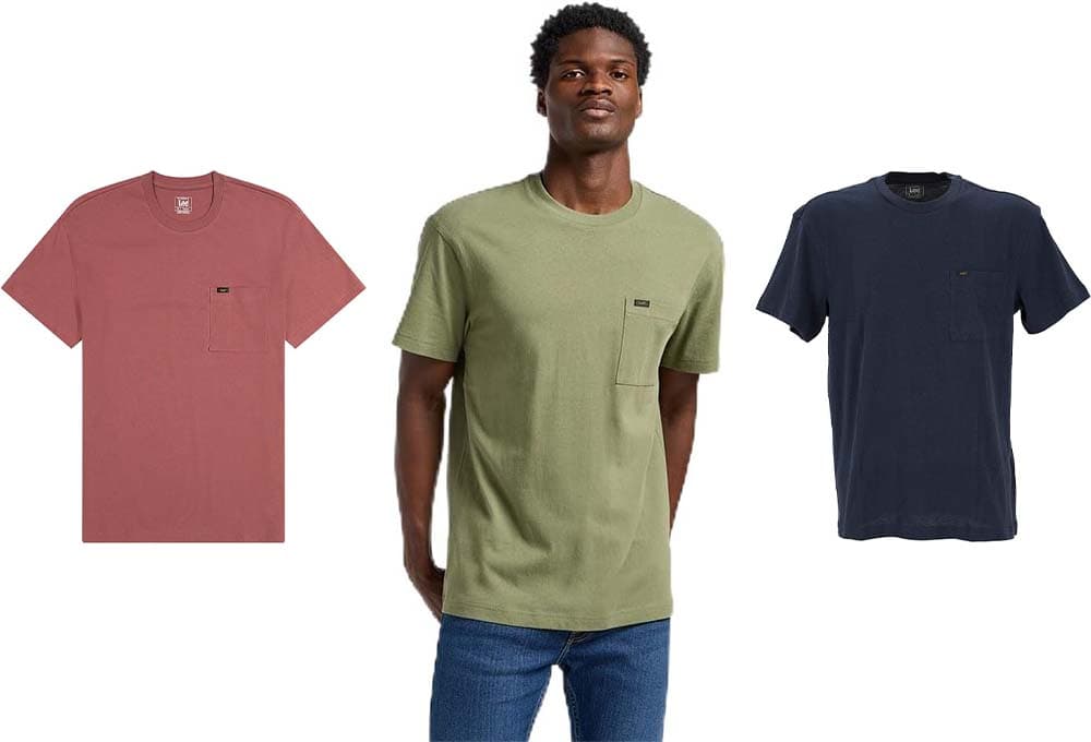 Lee Relaxed Pocket tee t-shirt para homem