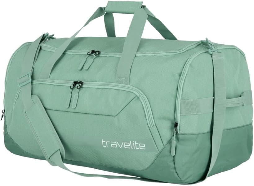 travelite Sabie XL | Mala de viagem leve 120 L para férias e desporto 70 cm verde