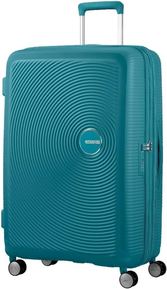American Tourister Soundbox Spinner L | Mala rígida expansível 77 cm 110 L cor jade