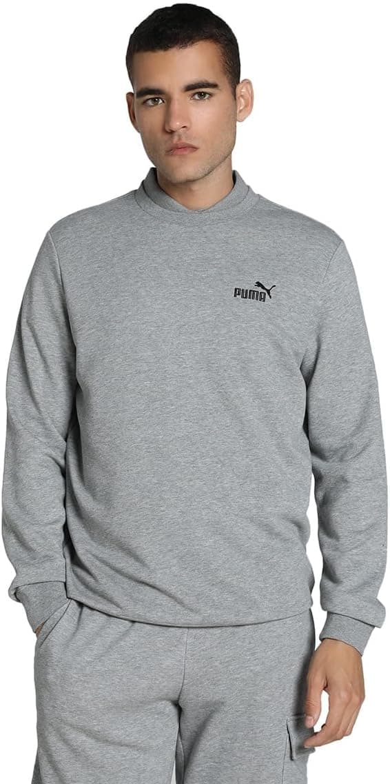 PUMA ESS Small No. 1 Logo Crew TR | Sweatshirt sem capuz para homem