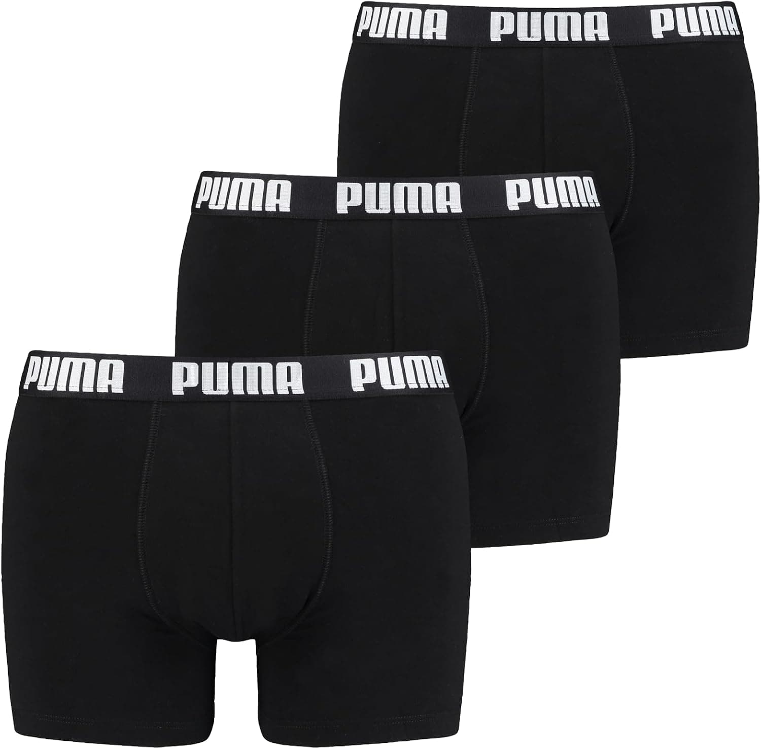 PUMA Everyday Boxers para homem (pacote de 3)