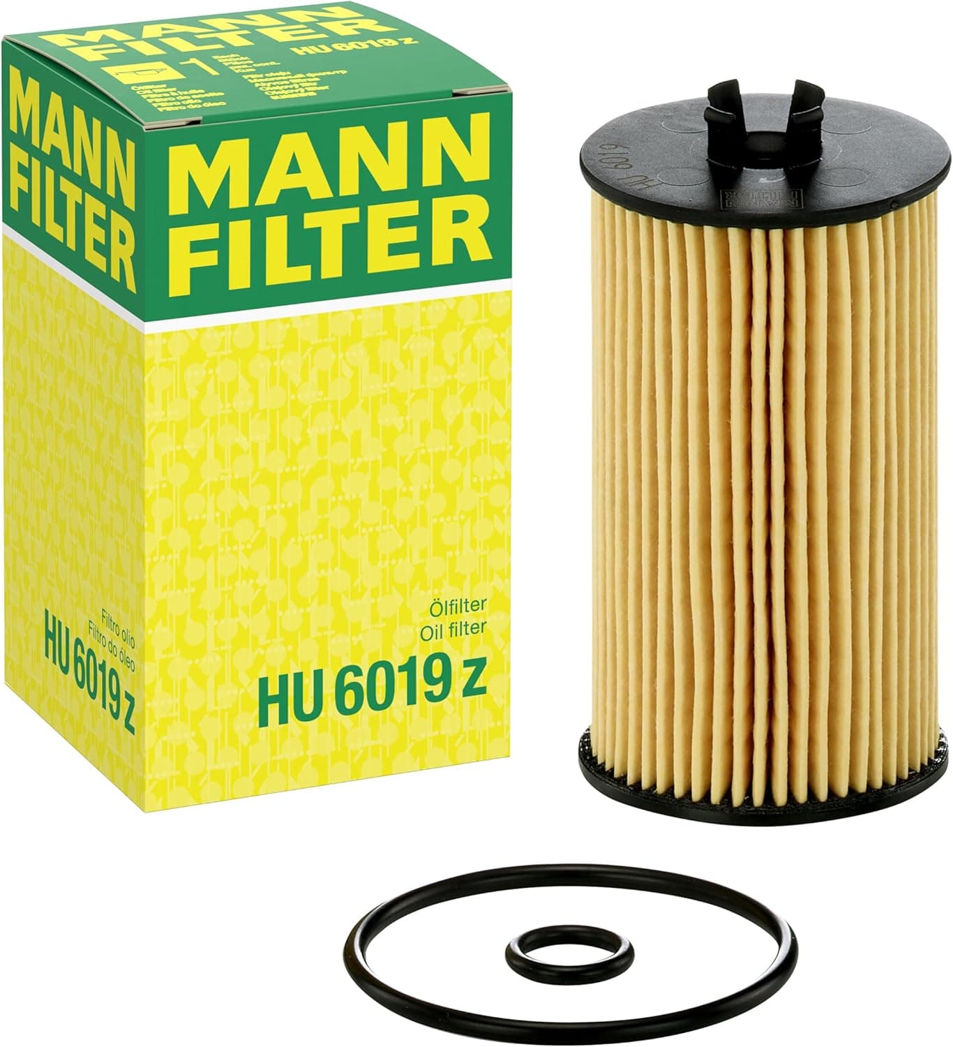 MANN-FILTER HU 6019 Z | Filtro de óleo para automóveis e veículos de transporte