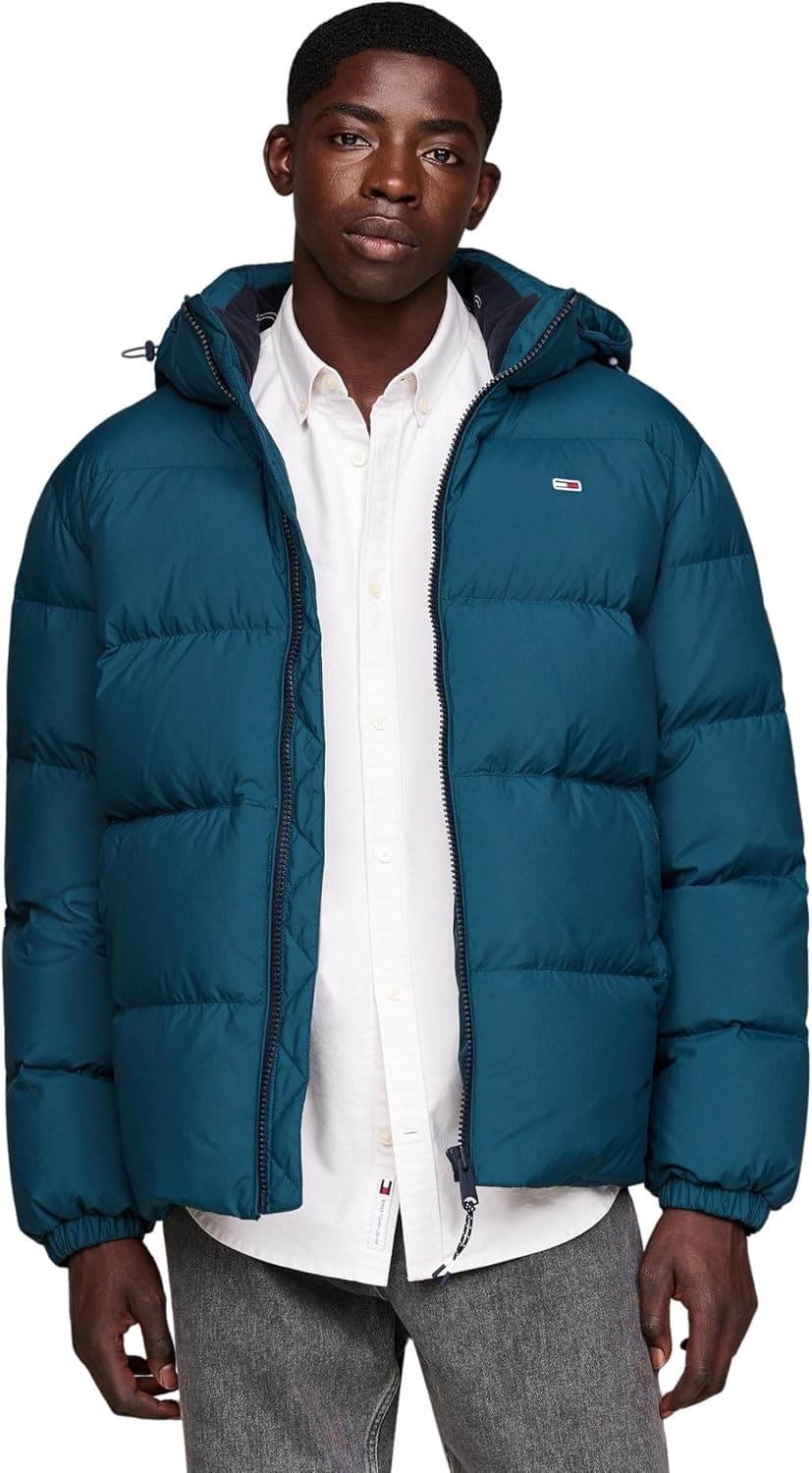 Tommy Jeans Casaco Acolchoado para Homem Essential Down Jacket  Azul (Deep Seawater)