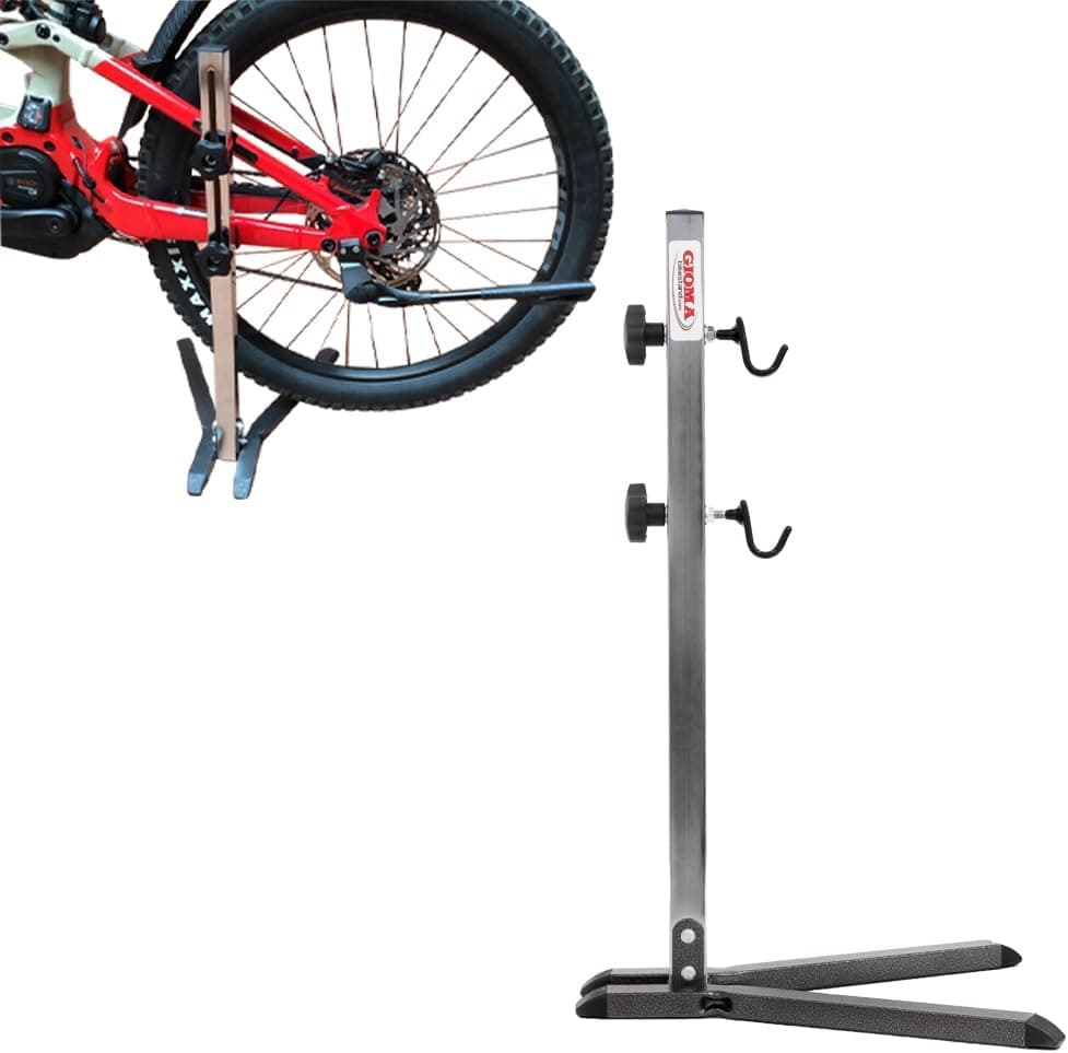 Gioma Bikestand Stilo garfo traseiro de cavalete, unissexo para adulto, cinzento, M