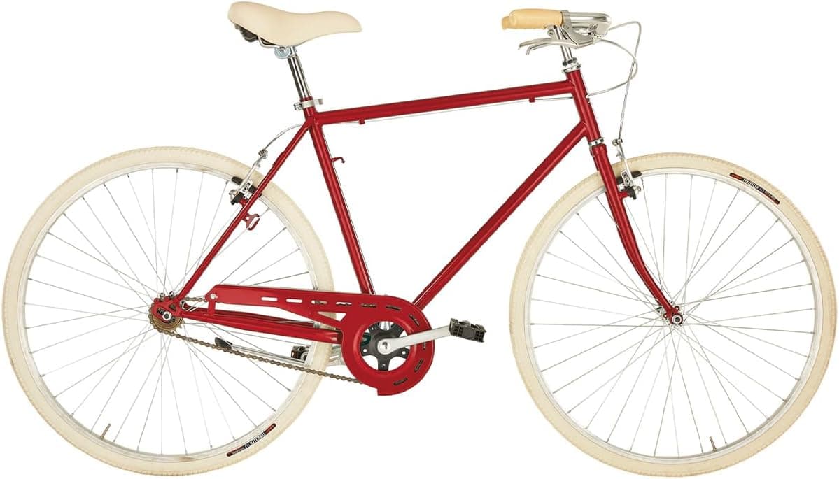 Alpina Bike L'EGO, Bicicleta para Hombre, 28" Rojo