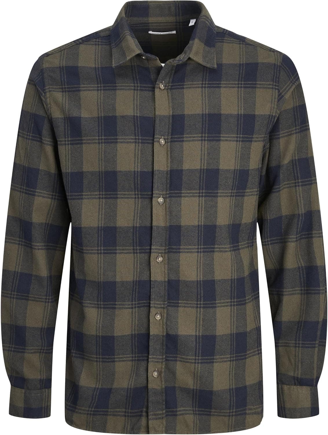 JACK & JONES Jjjoshua Fall Buffalo Shirt LS Camisa