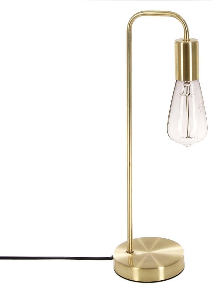 ATMOSPHERA CREATEUR D'INTERIEUR Candeeiro de mesa de metal dourado H46, ouro, pequeno