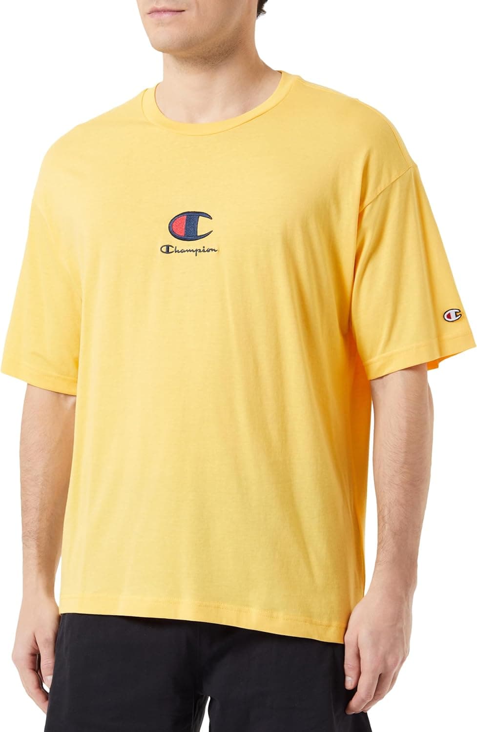 Champion Legacy Icons Plus-S/S Crewneck T-shirt para homem