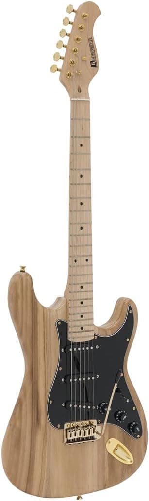 DIMAVERY ST-303 - Guitarra elétrica, cor natural