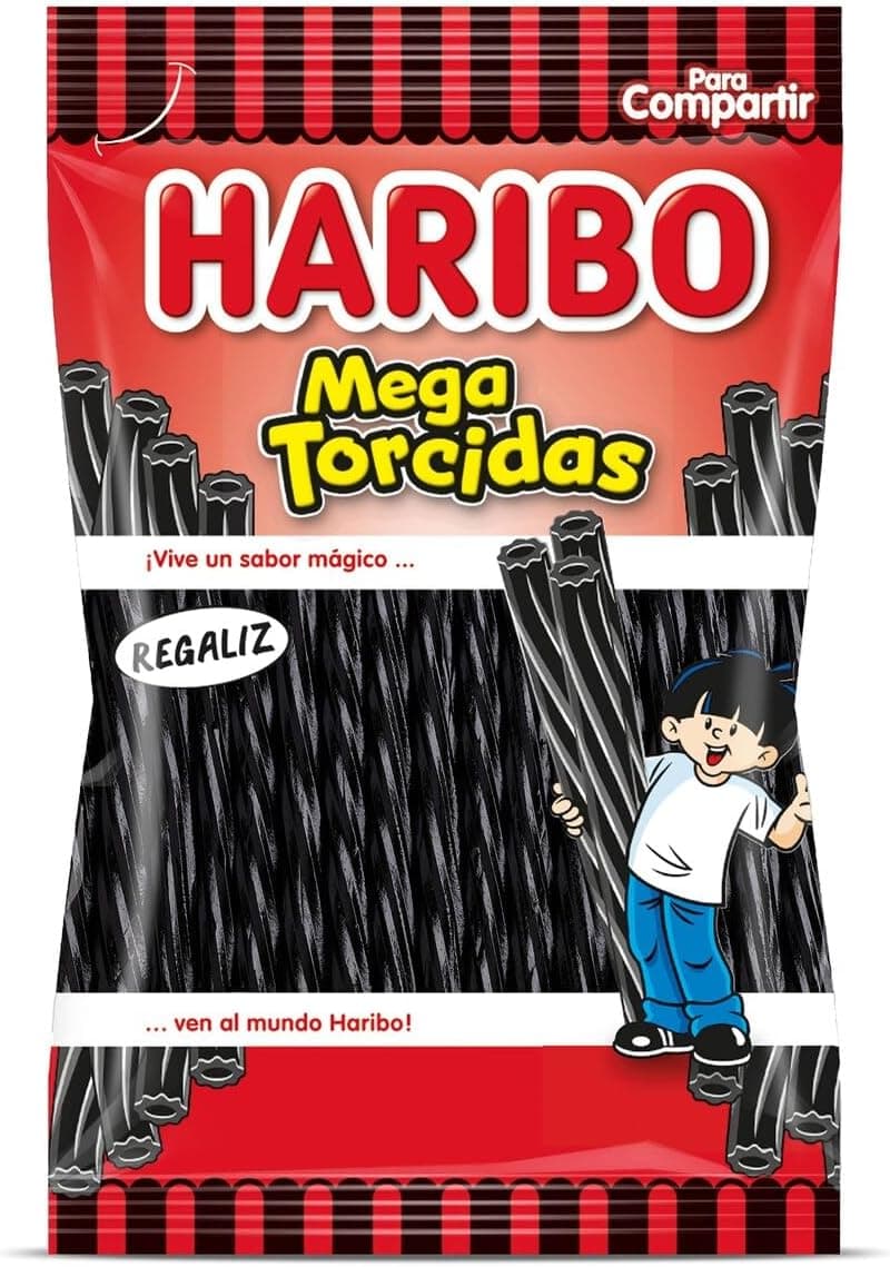 HARIBO Mega torcida alcaçuz, 160g