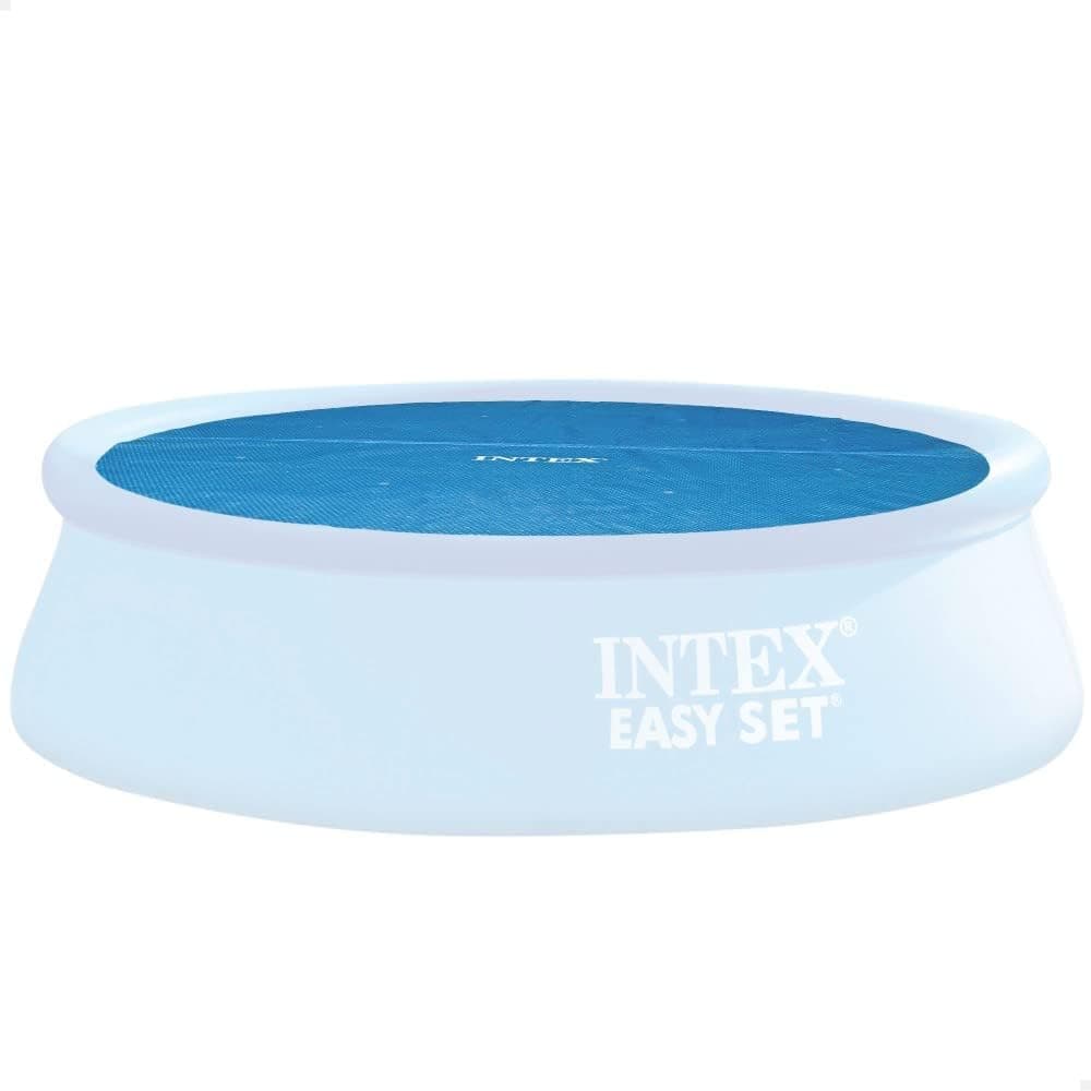 INTEX 55264 - Cobertura de piscina redonda Ø 470 cm | Cobertura de piscina redonda recomendada para proteger a água e manter o calor, cobertura de piscina redonda