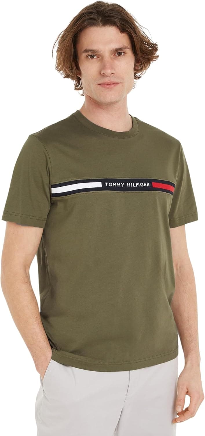 Tommy Hilfiger T-shirt de manga curta para homem