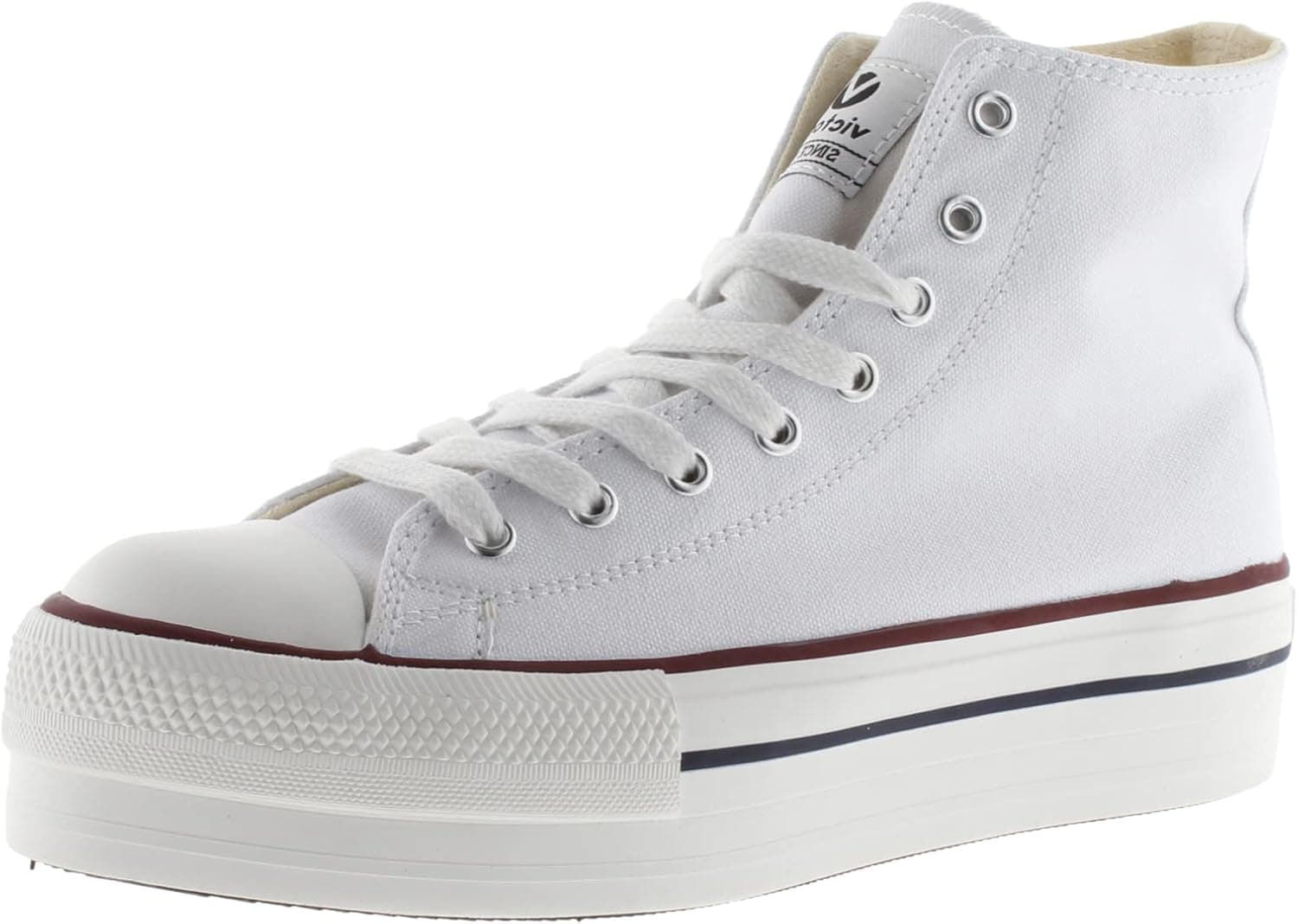 Victoria Tribu Canvas & Double Platform | Sapatilhas de lona com plataforma dupla para mulher