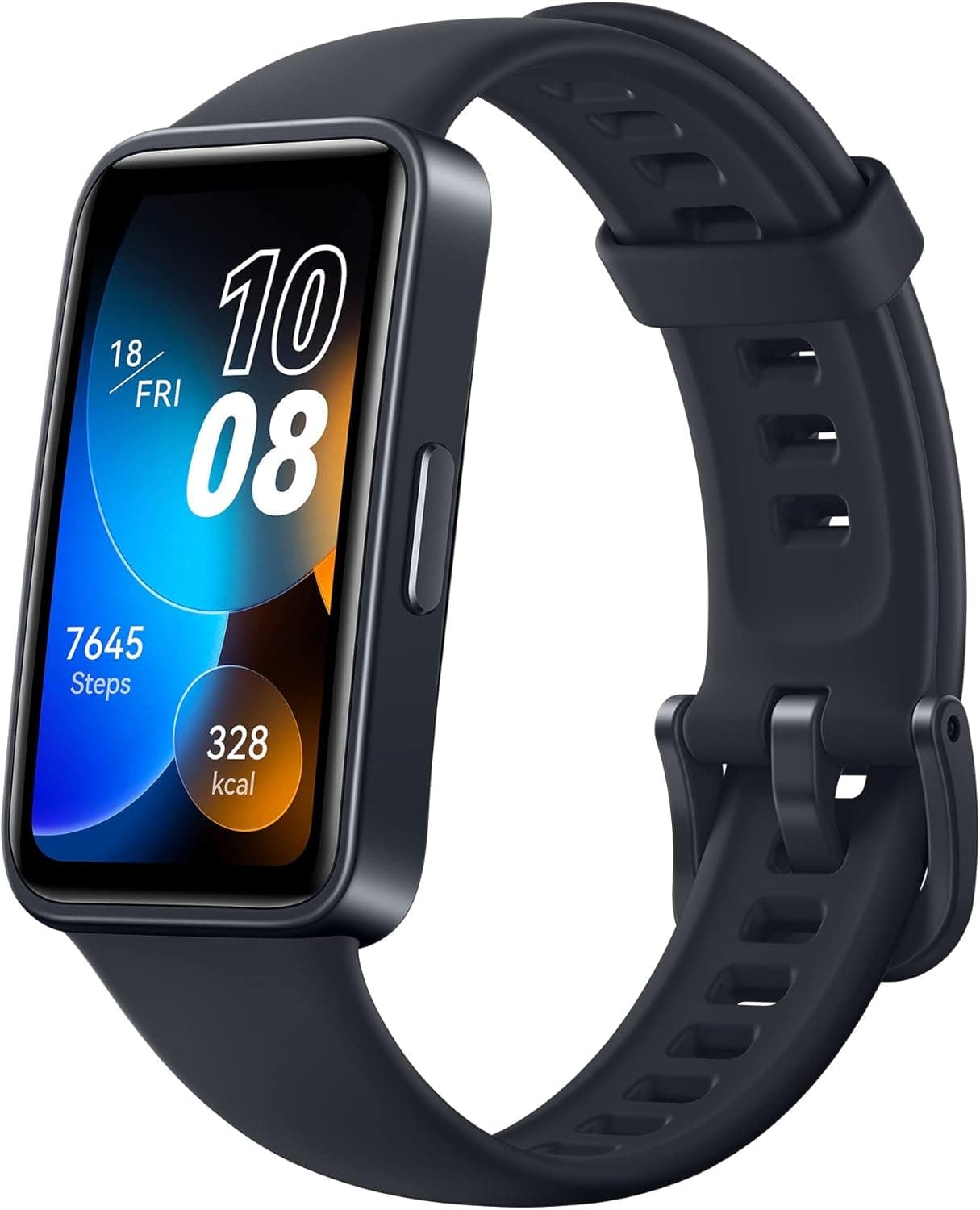 HUAWEI Band 8 Smart Watch, design fino, rastreamento preciso do sono, bateria de 14 dias, compatível com Android e iOS, para saúde e bem-estar, versão espanhola, preto