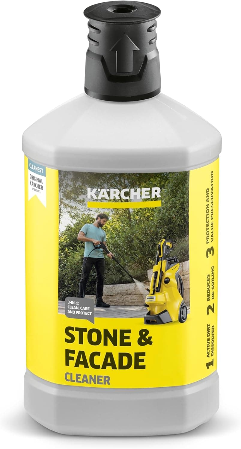 Kärcher 62957660 - Limpeza de fachadas de pedra 3 em 1 para máquinas de lavar de baixa pressão 1 l