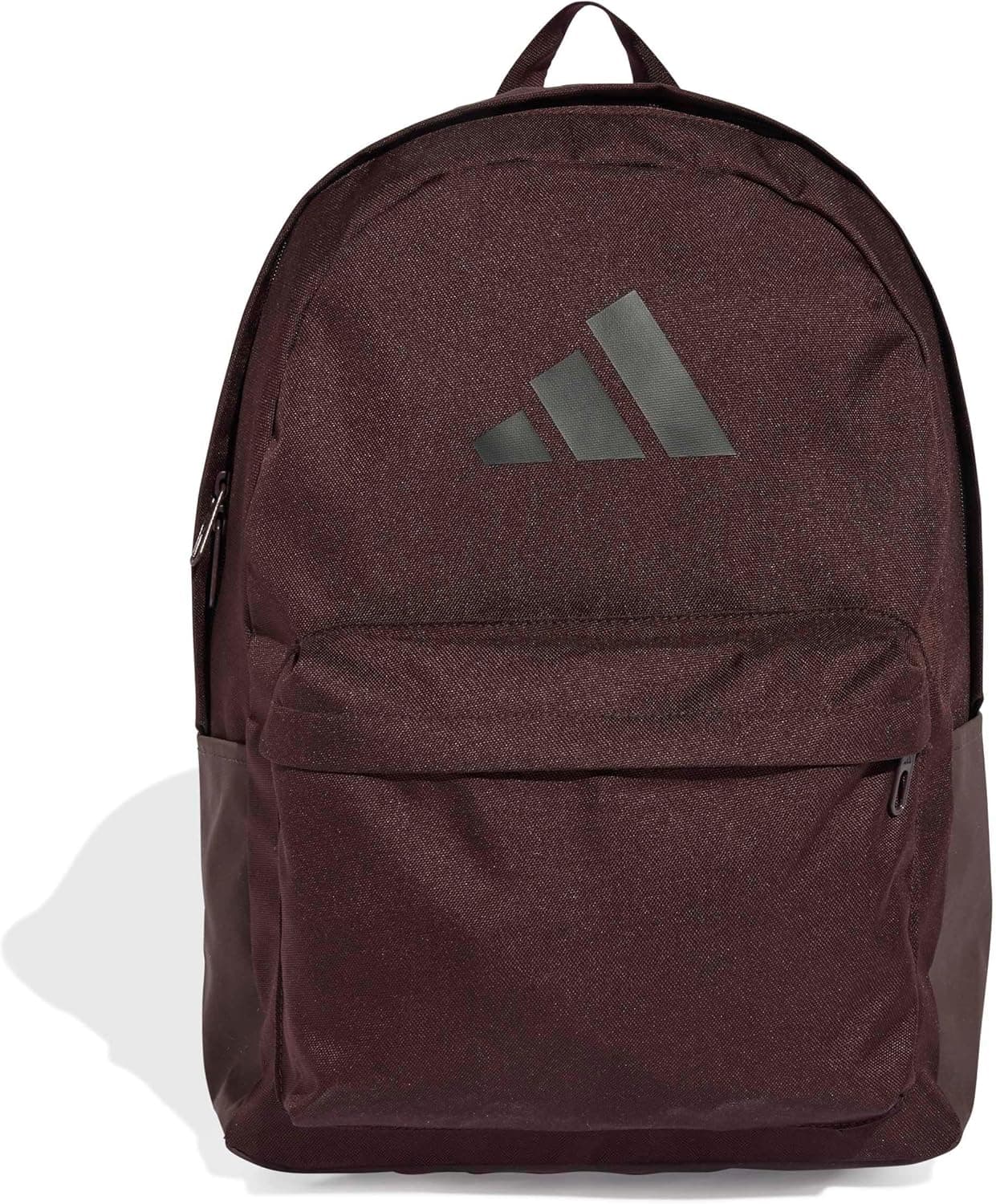 Adidas Classic 3bars Backpack | Mochila casual unissexo em castanho e preto