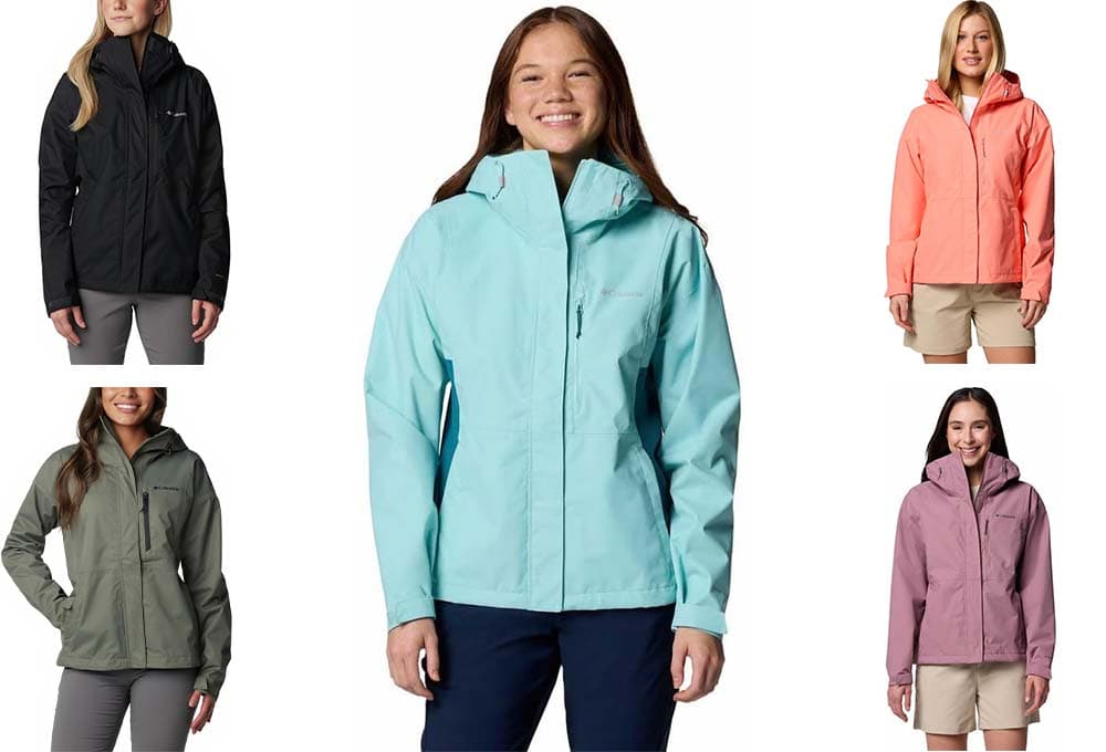 Columbia Hikebound 2 | Casaco impermeável para chuva de mulher
