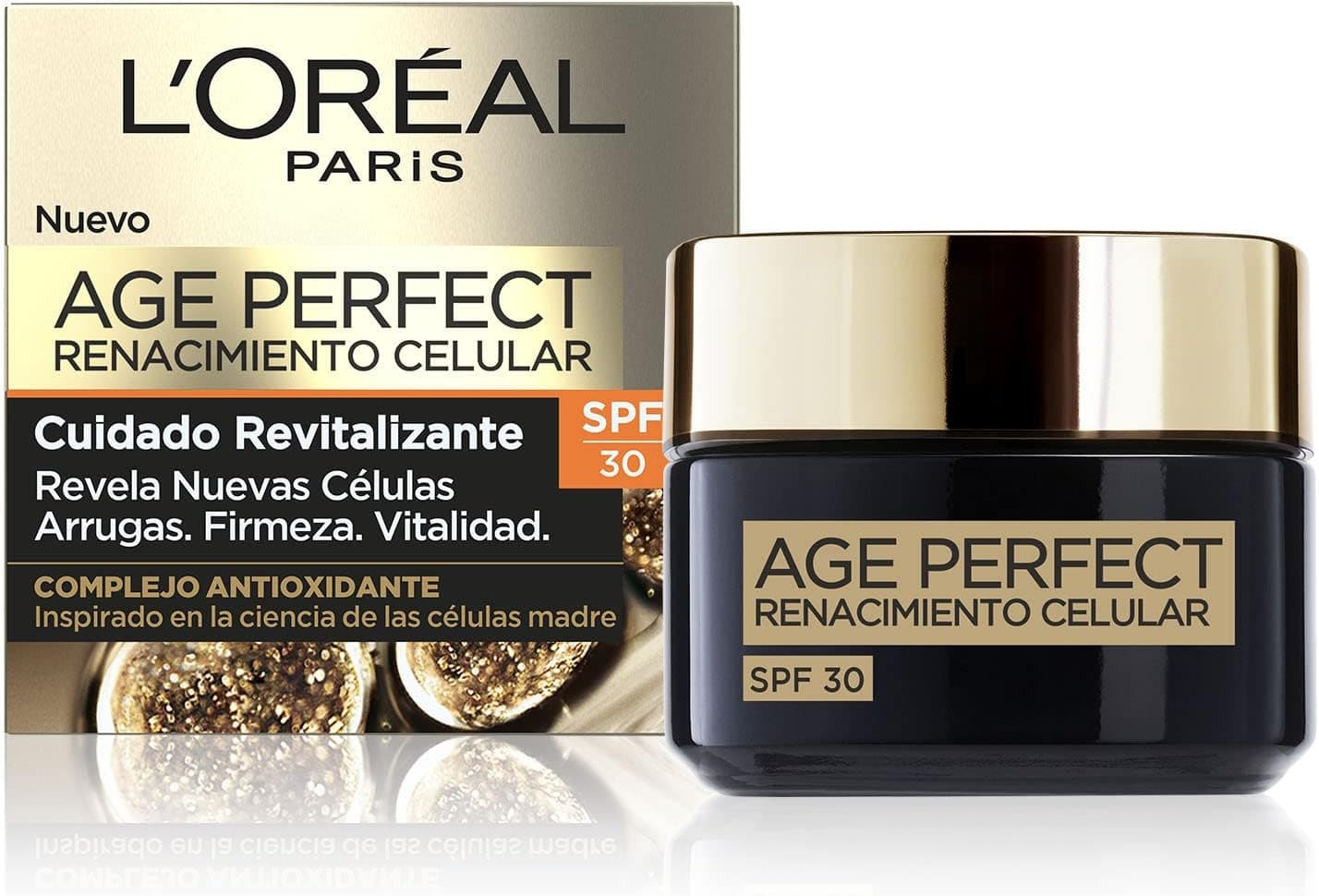 L'Oréal Paris Age Perfect Renascimento Celular | Creme regenerador de dia com SPF30 e complexo antioxidante, 50 ml