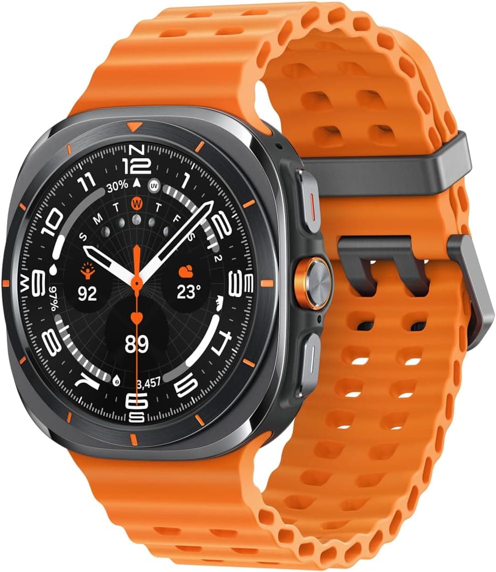 Samsung Galaxy Watch Ultra 3,81 cm (1,5") AMOLED 47 mm número 480 x 480 pixels écran tátil 4G cinzento Wi-Fi GPS
