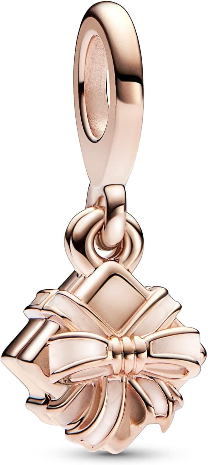 Pandora Moments - Pendentes e pingentes banhados a ouro rosa de 14 quilates