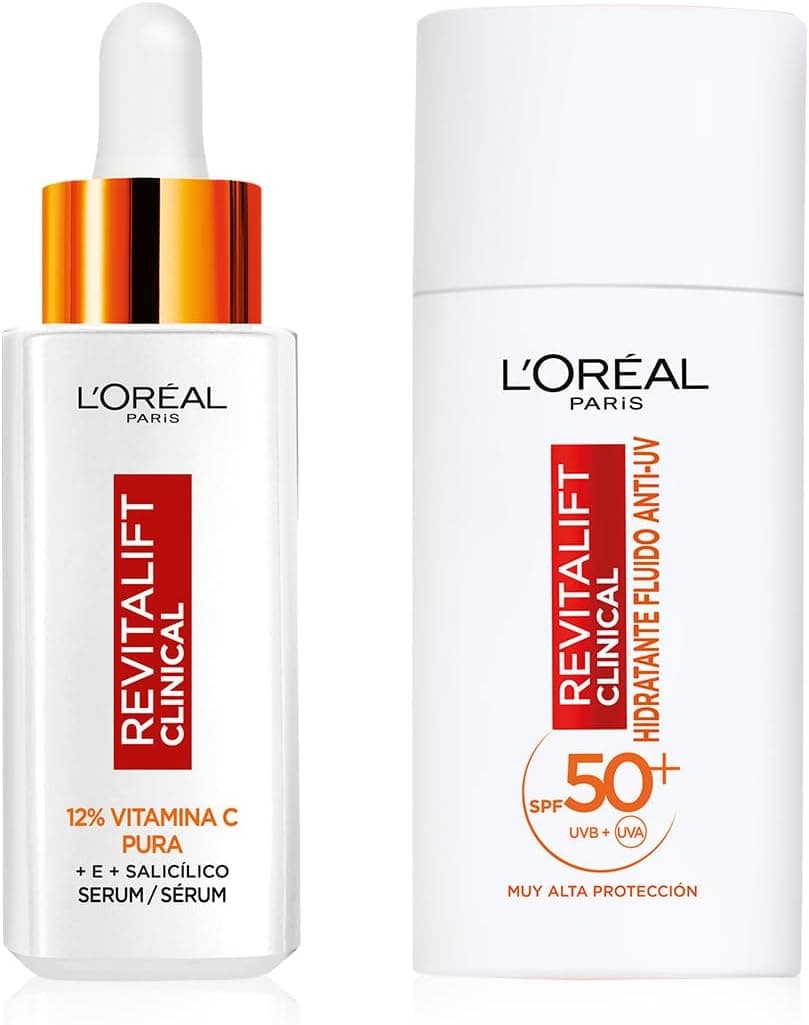 L'Oréal Paris Rutina Revitalift Clinical Serum e Fluido SPF com vitamina C