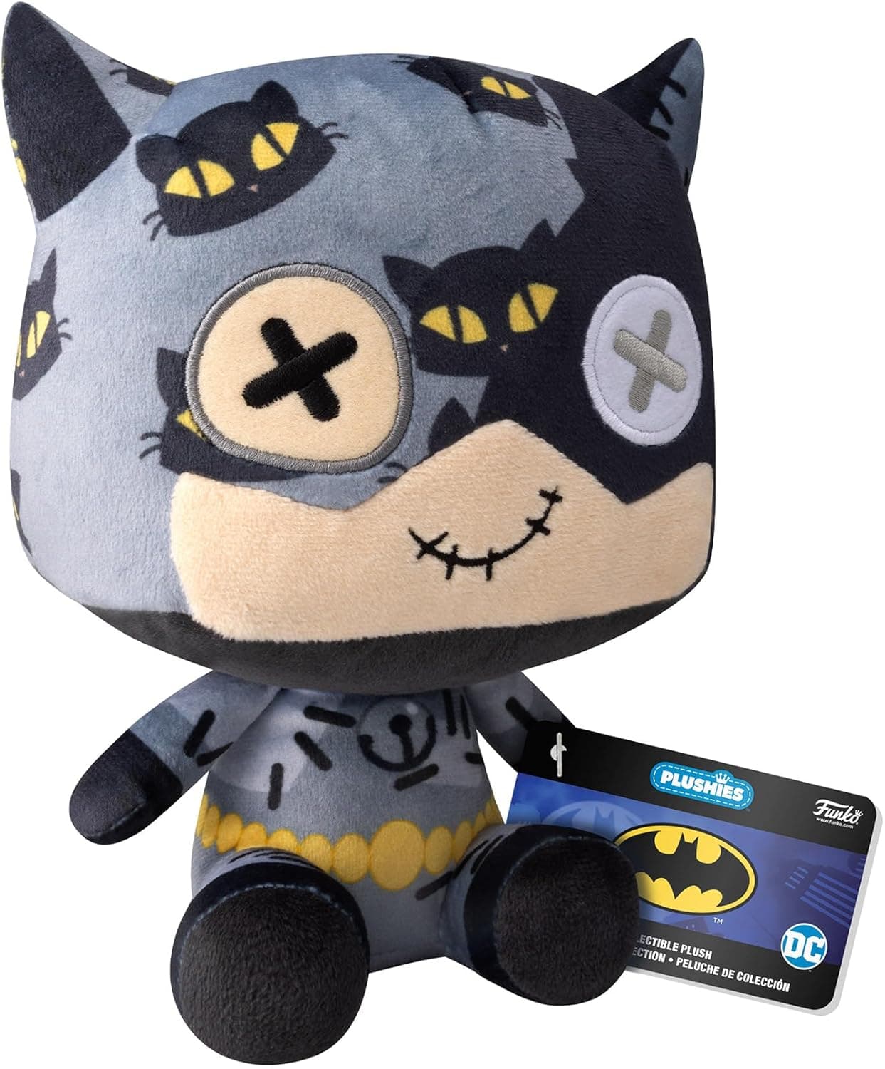 Funko Pop! Plush: Patchwork - Mulher-Gato - () - DC Comics - Nanpeluche colecionável - ideia de presente de aniversário - Mercadoria oficial