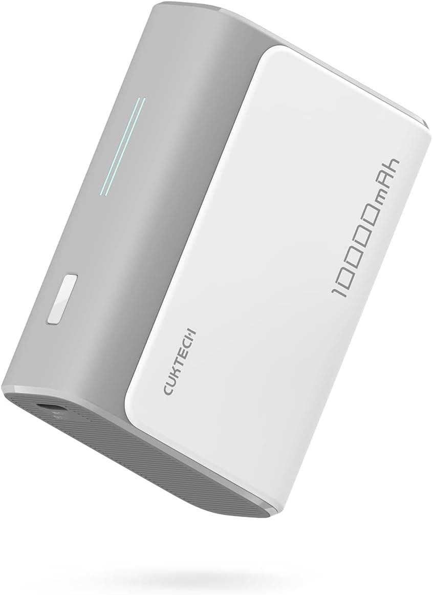 CUKTECH 30W Mini | Power bank portátil 10000 mAh com carregamento rápido e portas dupla compatível com iPhone e Samsung