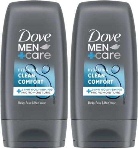 Dove Men+Care Clean Comfort | Gel de duche aromático para homem 55 ml