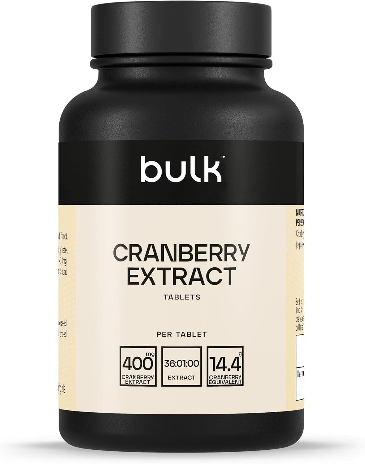 Bulk Extrato de mirtilos em comprimidos de 400 mg, 400 mg, 90 comprimidos, 90 doses