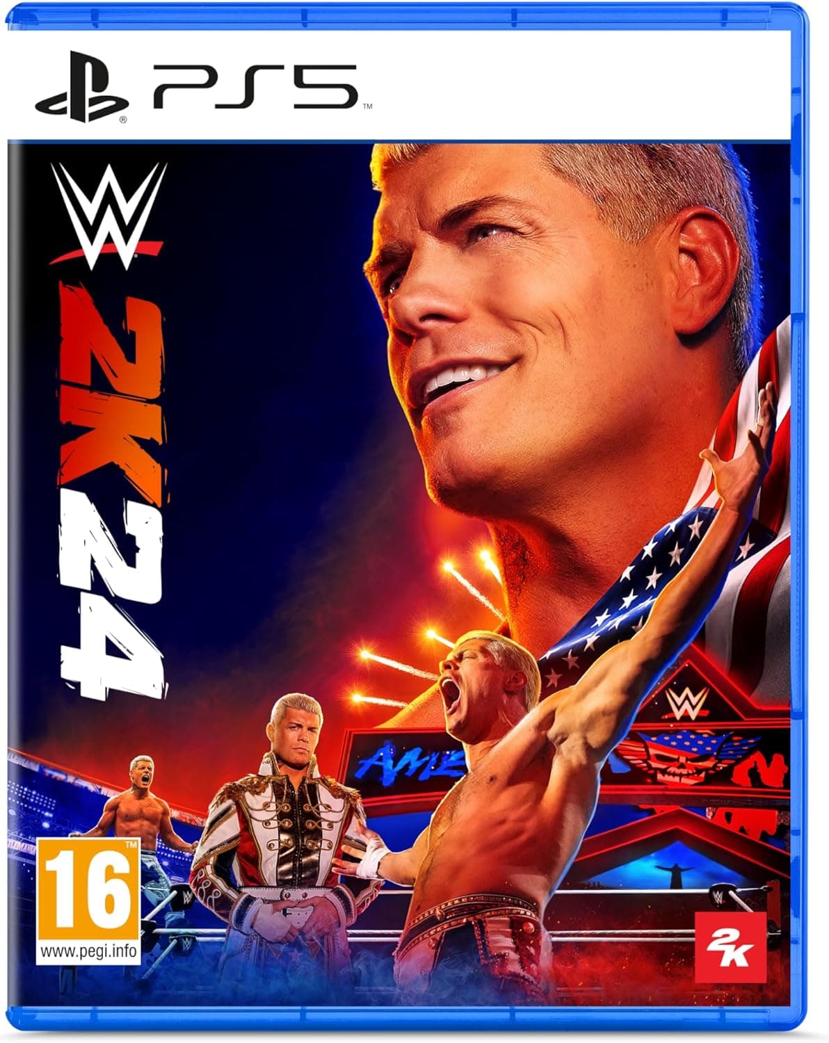2K WWE 2K24 Standard Edition | Jogo de wrestling para PlayStation 5