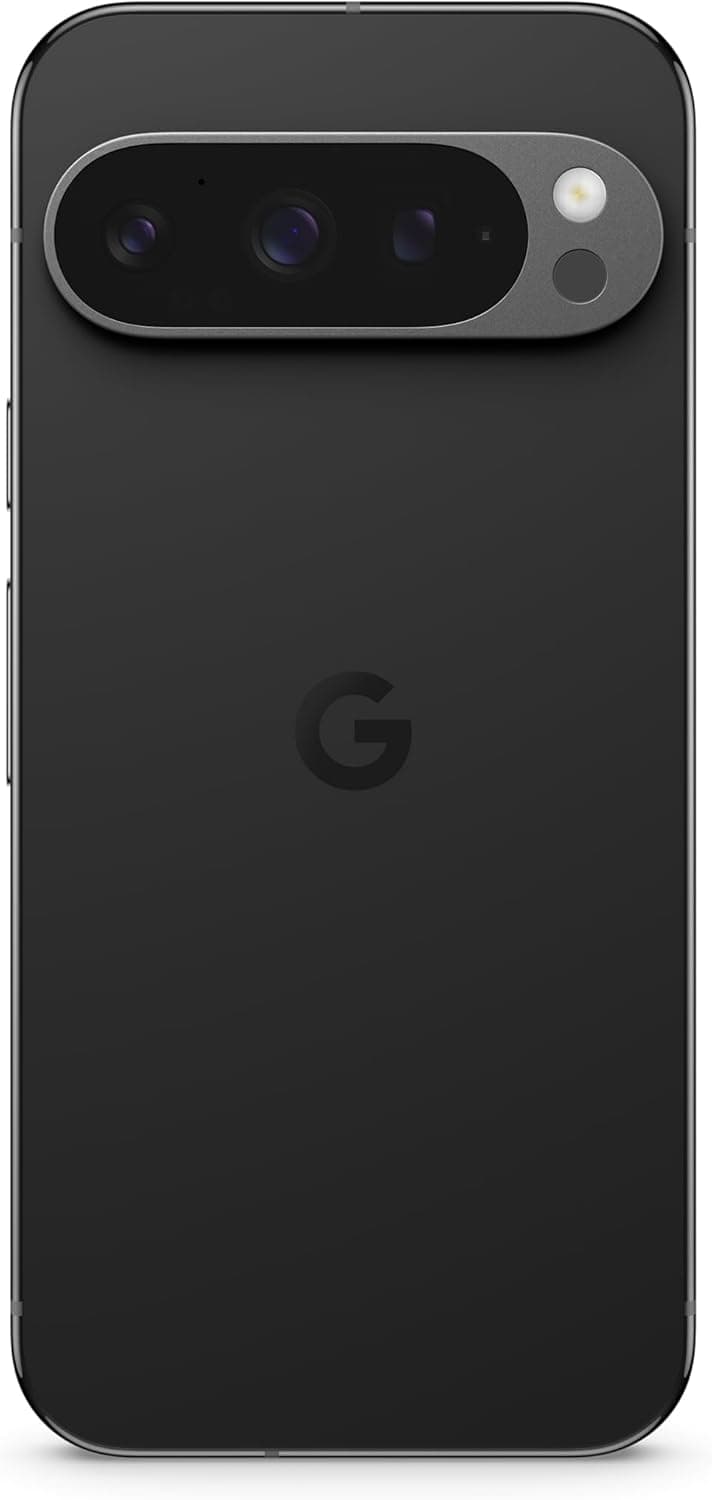 Google Pixel 9 Pro - Smartphone Android desbloqueado com Gemini, sistema de câmara traseira tripla, bateria com autonomia de 24 horas e ecrã super atuação de 6,3" - obsidiana, 128