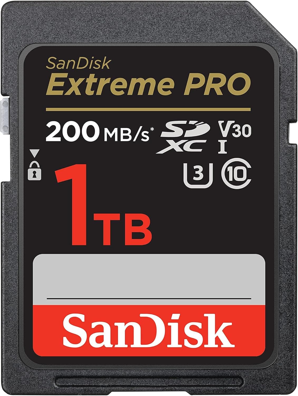 SanDisk 1TB Extreme PRO, cartão de memória, SDXC, até 200 MB/s, RescuePro Deluxe, UHS-I Class 10 U3 V30