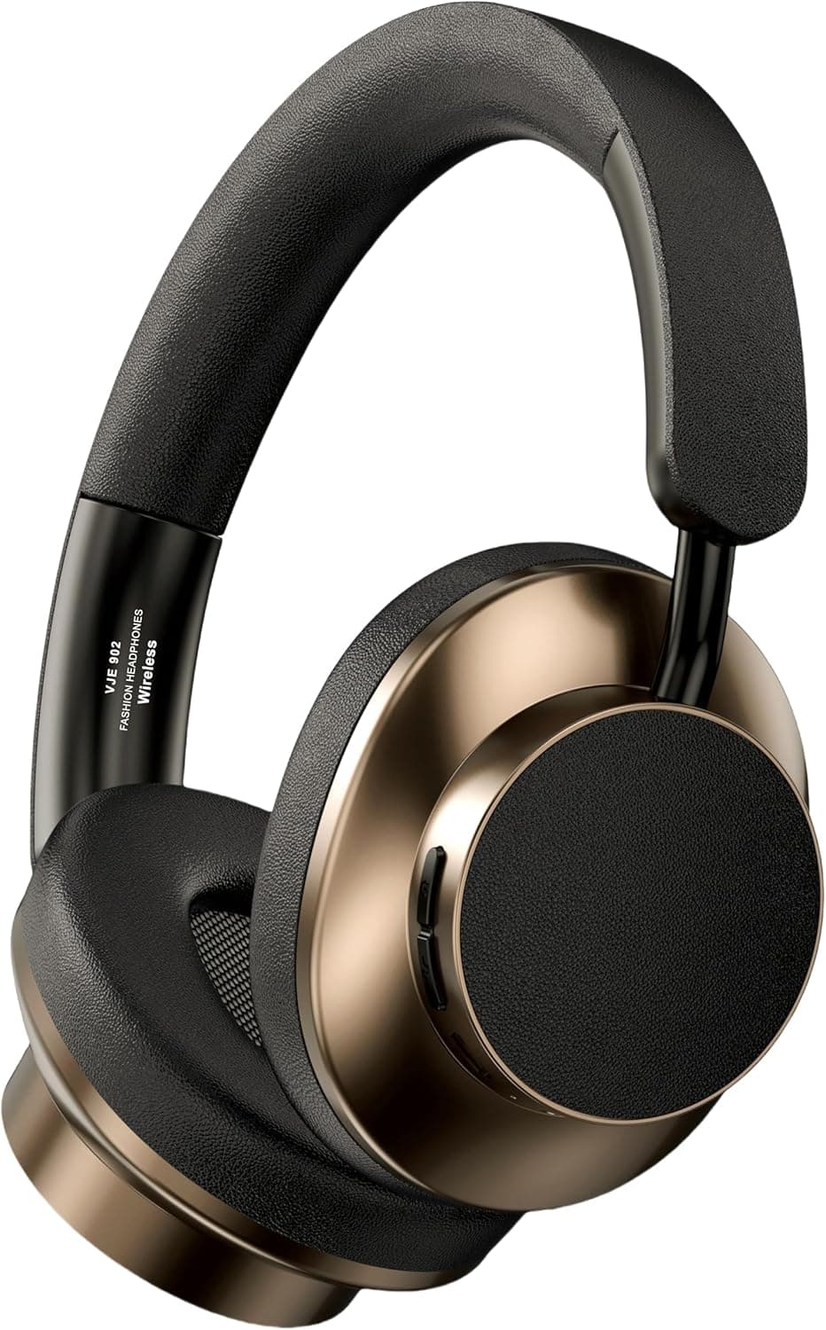 ND NEXT DESTINATION - 8902 - Auriculares sem fios de Bluetooth 5.3 com baixo potente e som estéreo capacetes superficiais de faixa ajustável com bateria de longa duração preto