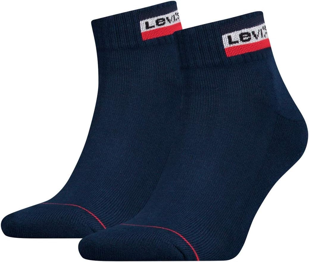 Levi's Quarter Meias (Pack de 2) Unissexo Adulto