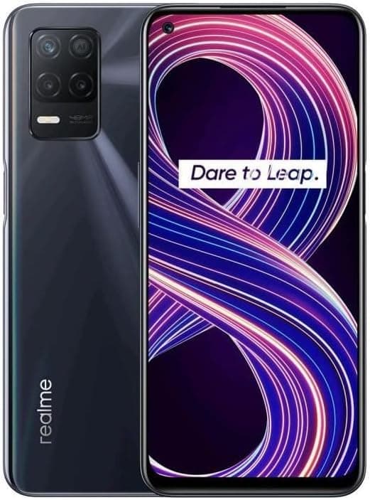 Realme 8 5G, Dual SIM, 64 GB 4 GB RAM, preto
